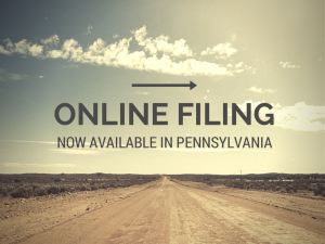 Online filing in Pennsylvania is huge news, and great for your business!