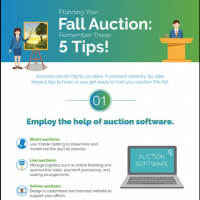 Infographic: 5 Tips for Planning your Fall Auction