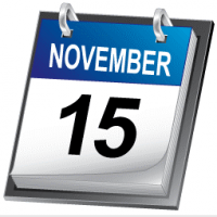 November 15 Filing Deadline for Charities